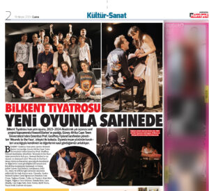 Our Junior Project “Wounds to the Face” on Hürriyet Ankara News!