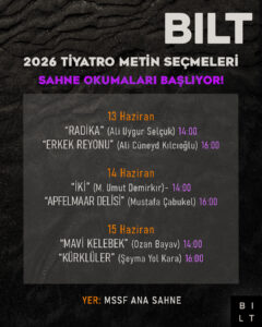 BILT 2026 SAHNE OKUMALARI